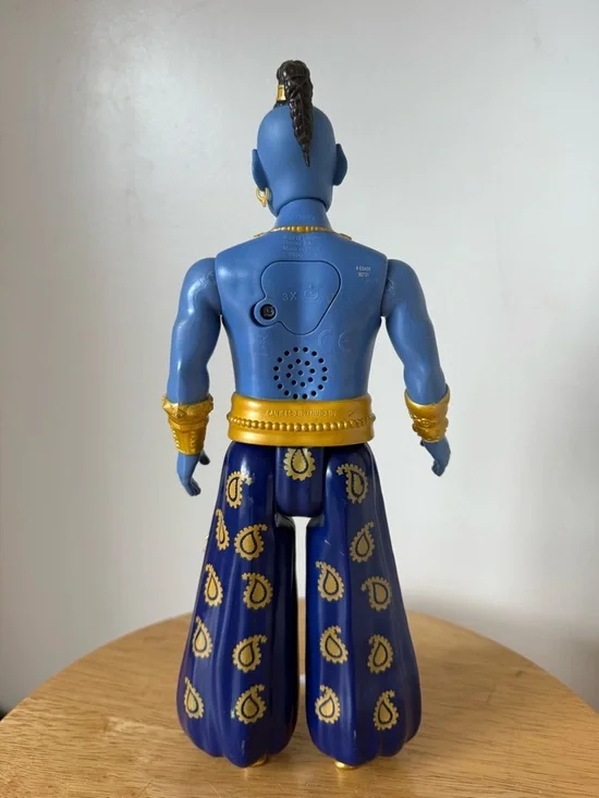 Disney Live Action Aladdin 2018 Hasbro Singing Will Smith Genie Doll Figure 12” - Picture 3 of 9